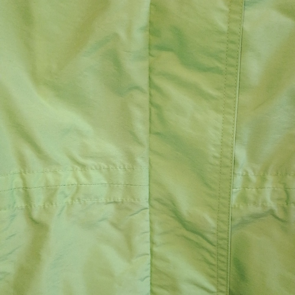 Lilly &‎ Van Light Green Zip Snap Front Jacket Women's XS Adjustable Sleeve - Picture 9 of 14